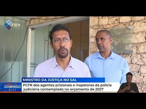 PCFR dos agentes prisionais e inspetores da polícia judiciária contemplado no orçamento de 2027