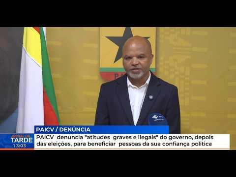 PAICV Denuncia Ilegalidades do Governo Após Eleições
