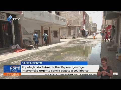 População do Bairro de Boa Esperança exige intervenção urgente contra esgoto a céu aberto