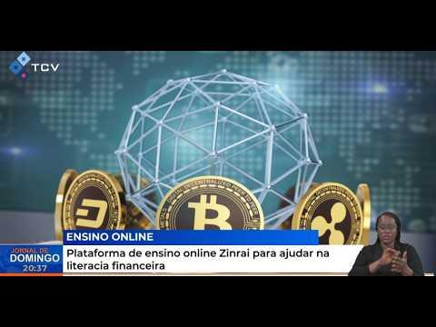Plataforma de ensino online Zinrai para ajudar na literacia financeira