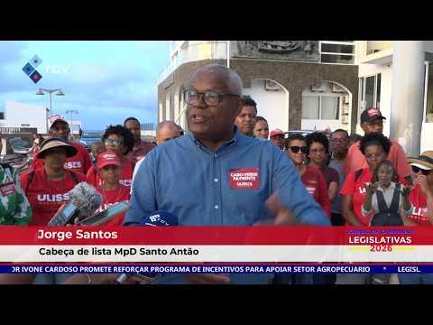 Jorge Santos diz que MPD quer dar continuidade ao desenvolvimento da Ponta do Sol