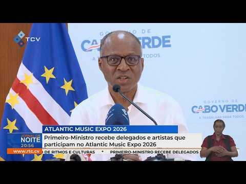Primeiro-Ministro recebe delegados e artistas que participam no Atlantic Music Expo 2026