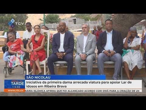 Iniciativa da primeira dama arrecada viatura para apoiar Lar de idosos em Ribeira Brava