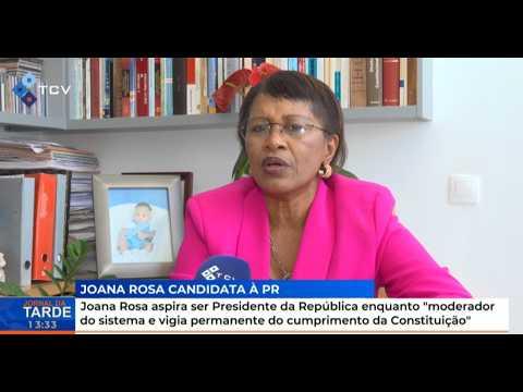 Joana Rosa Aspira a Ser PR Como Moderadora do Sistema