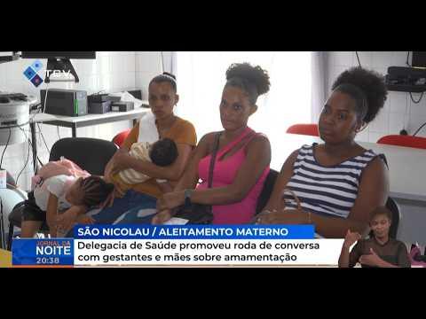 São Nicolau: Delegacia de Saúde promoveu roda de conversa com gestantes e mães sobre amamentação