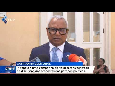 Presidente da República apela a uma discussão das propostas dos partidos com serenidade