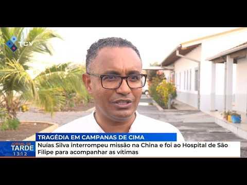 Nuías Silva interrompeu missão na China e foi ao Hospital de São Filipe para acompanhar as vítimas