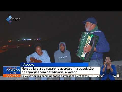 Fiéis da igreja do nazareno acordaram a população de Espargos com a tradicional alvorada