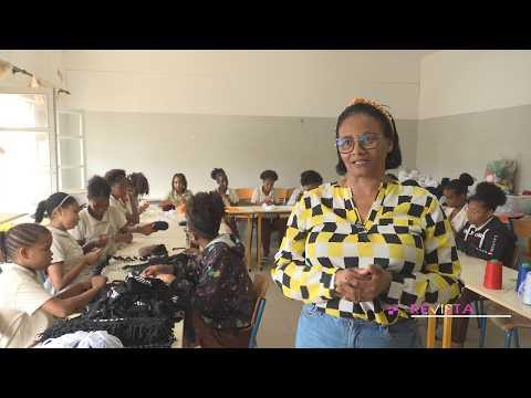 Revista: Crochê em destaque na oficina da Escola Jorge Barbosa