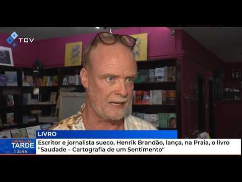 Henrik Brandão, lança, na Praia, o livro "Saudade - Cartografia de um Sentimento"