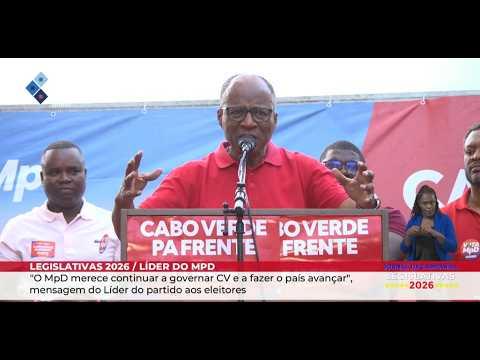 Ulisses Corrreia e Silva defende que "MpD merece continuar a governar CV e a fazer o país avançar"
