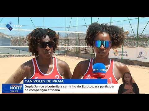 Voley Praia: Dupla Janice e Ludmila a caminho do Egipto para participar nacompetição africana