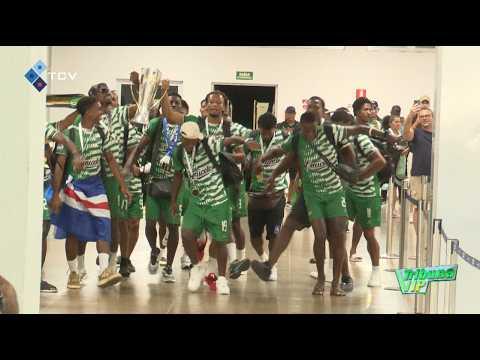 Palmeira Campeã Nacional Recebida em Festa na Ilha do Sal