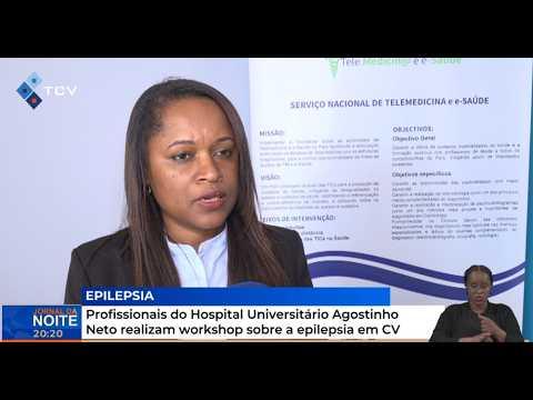 Profissionais do Hospital Universitário Agostinho Neto realizam workshop sobre a epilepsia em CV