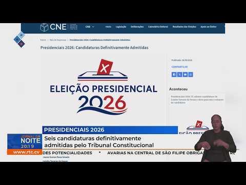 Seis candidaturas definitivamente admitidas pelo Tribunal Constitucional