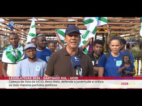 Beta Melo, nº1 da UCID em Santiago Sul, defende a juventude e critica os dois maiores partidos