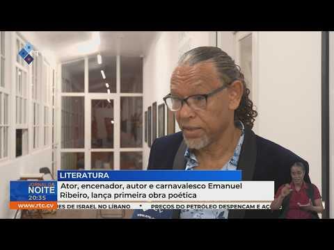 Ator, encenador, autor e carnavalesco Emanuel Ribeiro, lança primeira obra poética