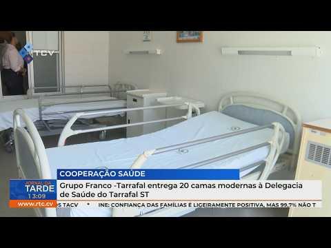Grupo Franco -Tarrafal entrega 20 camas modernas à Delegacia de Saúde do Tarrafal ST