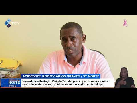 Vereador da Proteção Civil do Tarrafal preocupado com os vários casos de acidentes rodoviários