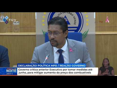 Governo critica anterior Executivo por tomar medidas até junho, para mitigar preço dos combustíveis