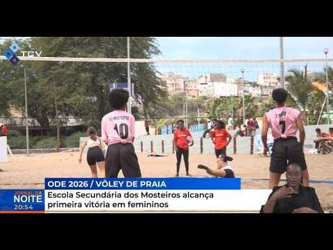 Vôley de Praia: Escola Secundária dos Mosteiros alcança primeira vitória em femininos
