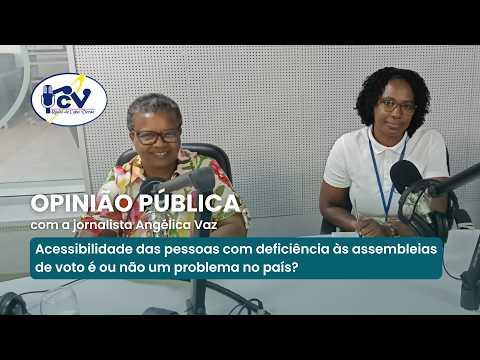 Opinião Pública: A acessibilidade das pessoas com deficiência às assembleias de voto é um problema?