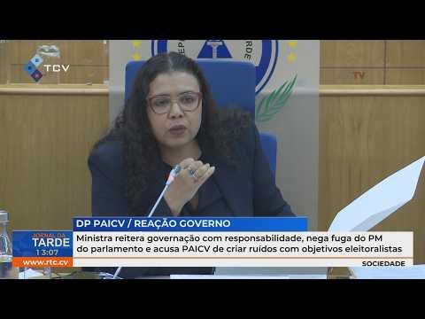 Ministra Janine Lélis nega fuga do PM e acusa PAICV de ruído eleitoral