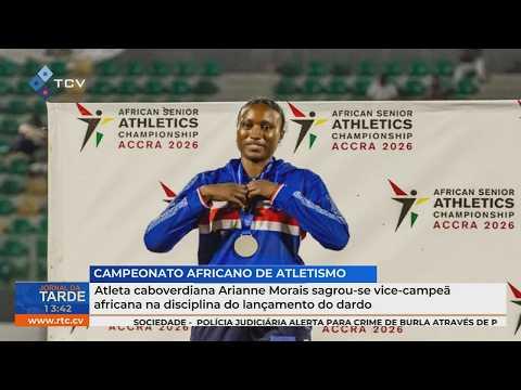 Arianne Morais é Vice-Campeã Africana no Lançamento de Dardo
