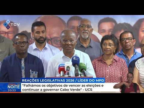 "Falhámos os objetivos de vencer as eleições e continuar a governar Cabo Verde" - UCS