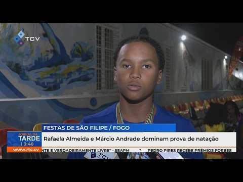 Rafaela Almeida e Márcio Andrade Dominam Prova de Natação