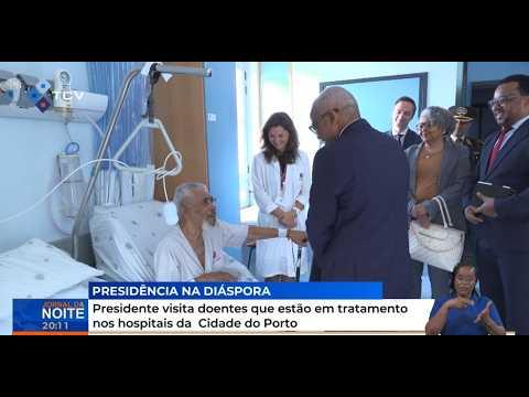 Presidente visita doentes que estão em tratamento nos hospitais da Cidade do Porto