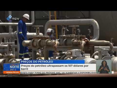 Preços do petróleo ultrapassam os 107 dólares por barril