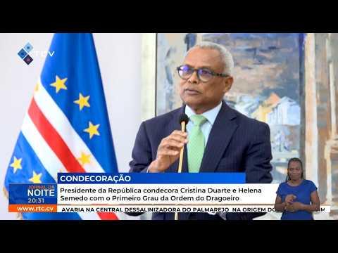 PR condecora Cristina Duarte e Helena Semedo com o Primeiro Grau da Ordem do Dragoeiro