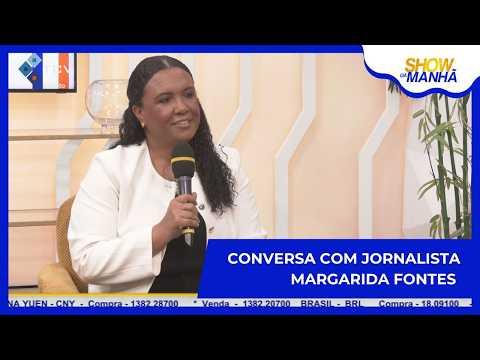 Show da Manhã: conversa com jornalista Margarida Fontes