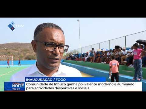 Comunidade de Inhuco ganha polivalente moderno e iluminado para actividades desportivas e sociais