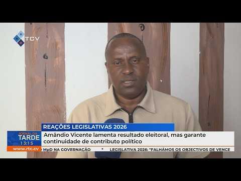 Amândio Vicente lamenta resultado eleitoral, mas garante continuidade de contributo político