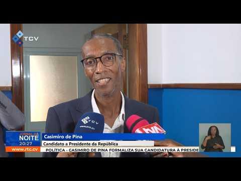 Casimiro de Pina formaliza candidatura à presidencia junto do Tribunal Constitucional