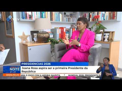Joana Rosa aspira ser a primeira Presidente da República
