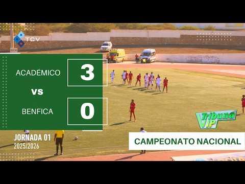Académico do Sal vence Benfica da Brava por 3-0
