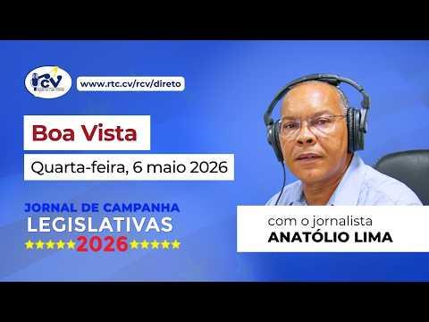 Jornal de Campanha Legislativa 2026 RCV, 1ª Edição - Boa Vista