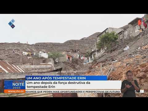 Um ano depois da força destrutiva da tempestade Erin