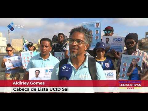 Sal: UCID continua a focar a sua mensagem no equilíbrio parlamentar para evitar maiorias absolutas