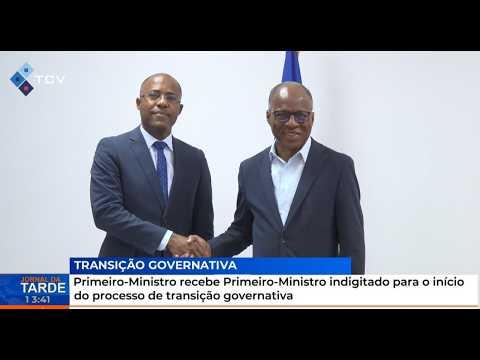 Primeiro-Ministro recebe PM indigitado para o início do processo de transição governativa
