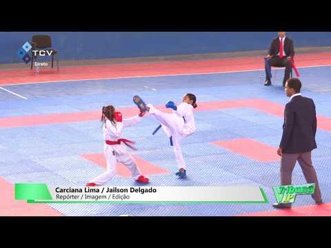 Final da Liga de Karaté na ilha do Sal