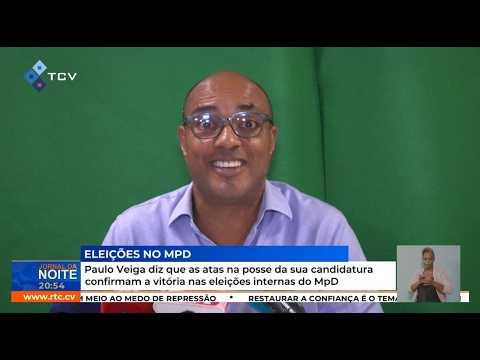 MpD: Paulo Veiga diz que atas na posse da sua candidatura confirmam a vitória nas eleições internas