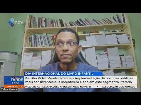 Escritor Odair Varela defende mais apoio público ao setor literário