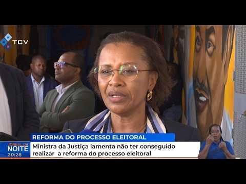 Ministra da Justiça lamenta não ter conseguido realizar a reforma do processo eleitoral