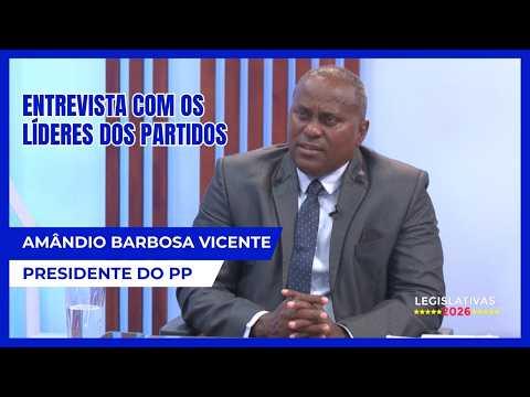 Legislativas 2026: Entrevista com Amândio Barbosa Vicente