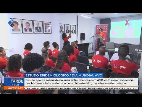 Estudo aponta média de 64 anos entre doentes com AVC, sobretudo homens, com fatores de risco