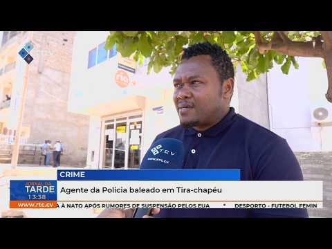 Agente da Policia Nacional baleado em Tira-chapéu